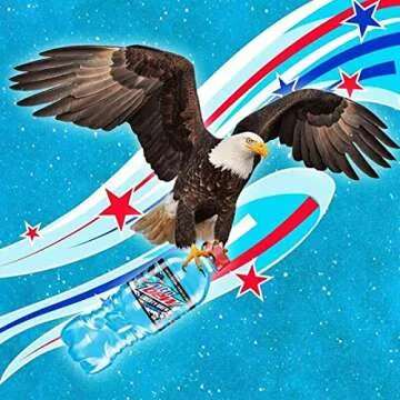 Limited Edition Mountain Dew Liberty Brew 6 Bottles