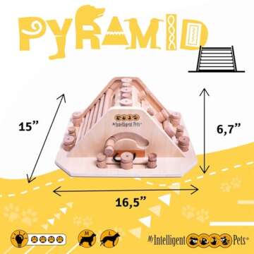 Interactive Dog Puzzle Toy for Intelligent Playtime