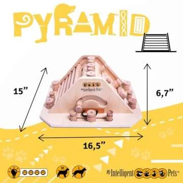 Interactive Dog Puzzle Toy for Intelligent Playtime