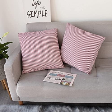 Elegant Throw Pillow Covers 18x18 for Home Decor