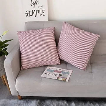 Elegant Throw Pillow Covers 18x18 for Home Decor