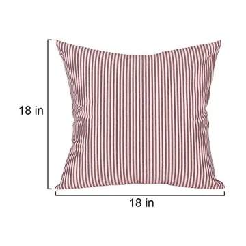 Elegant Throw Pillow Covers 18x18 for Home Decor