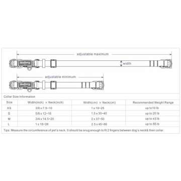 Blueberry Pet Reflective Dog Collar for Small Dogs - Adjustable & Stylish