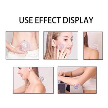 ICUPPING Cupping Therapy Set for Home Use and Professionally Massage Therapists, Silicone Cupping Set for Deep Tissue Myofascial Release and Cellulite Reduction (Clean)