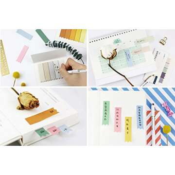 HUNGER Gradient Color Sticky Notes - 8 Pads of 100 Sheets
