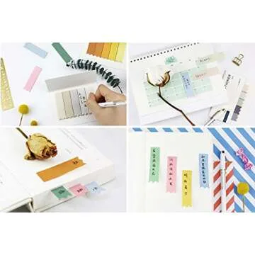 HUNGER Gradient Color Sticky Notes - 8 Pads of 100 Sheets