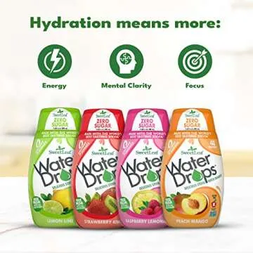 SweetLeaf Stevia Water Drops - Sugar-Free Flavor Enhancers
