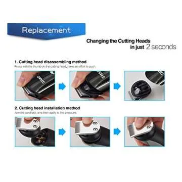 Electric Shaver and Beard Trimmer - 5 in 1 Grooming Kit