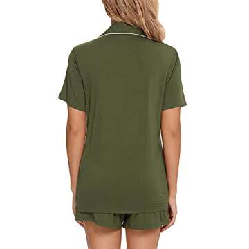 Anjue Women's Comfortable Fashionable Pajama Set