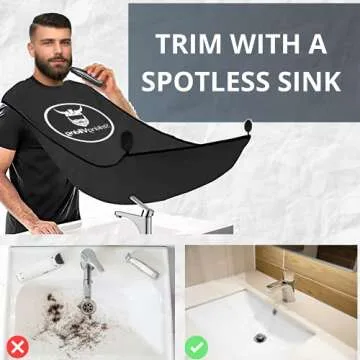 Mess-Free Grooming: Striking Viking Beard Bib Kit
