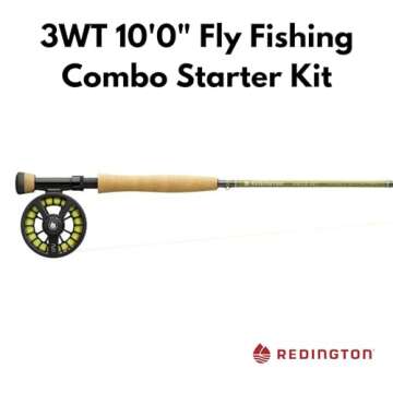 Redington Euro Nymph Fly Fishing Field Kit - 10' Medium Action Rod