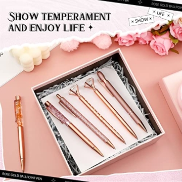 Elegant Supervitae Rose Gold Pen Set for Every Woman