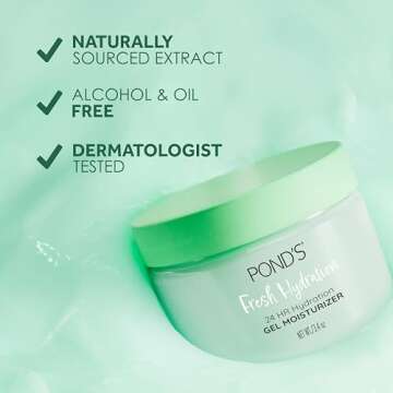 POND'S Aloe Extract & Vitamin B3 Gel Moisturizer for Radiance