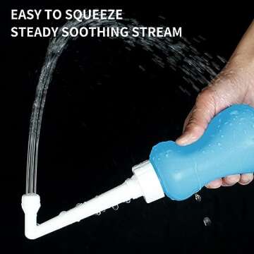 Peri Bottle for Postpartum Care, Postpartum Essentials, Feminine Care 12oz, Blue