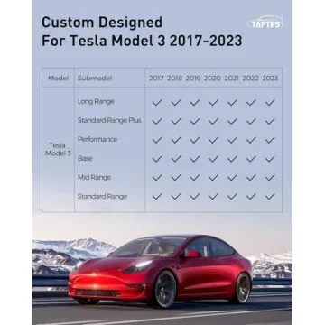 Top Quality TAPTES Floor Mats for Tesla Model 3