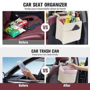 Meirenda Car Back Seat Organizer for Kids & Adults