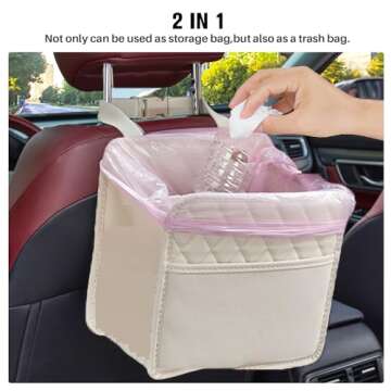 Meirenda Car Back Seat Organizer for Kids & Adults