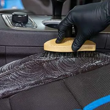 Gyeon Leather Set Strong - All in One Car Leather Cleaner and Coating Kit - Deep Clean and Protect Your Cars Leather Interior and Seats - Automotive Leather Protection