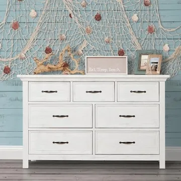 Evolur Belmar Double Dresser - Stylish Wooden Storage