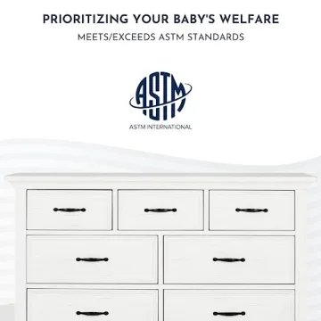 Evolur Belmar Double Dresser - Stylish Wooden Storage