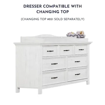 Evolur Belmar Double Dresser - Stylish Wooden Storage