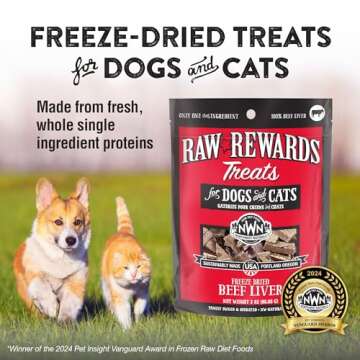 Nutrient-Rich Freeze-Dried Beef Liver Treats for Pets