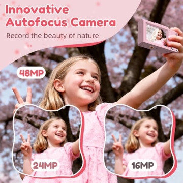 Krlun Digital Camera for Kids - 4K Photos & Videos