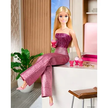 Barbie Stemless Martini Glass Set - Double Walled Insulation