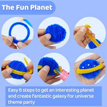 Eppingwin 200 PCS Pipe Cleaners - Colorful Craft Supplies