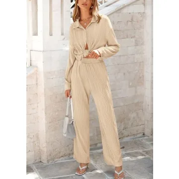 Stylish PRETTYGARDEN Women's 2 Piece Textured Set for All Occasions