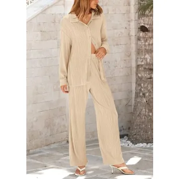 Stylish PRETTYGARDEN Women's 2 Piece Textured Set for All Occasions