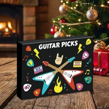 Guitar Pick Advent Calendar for Musicians of All Ages