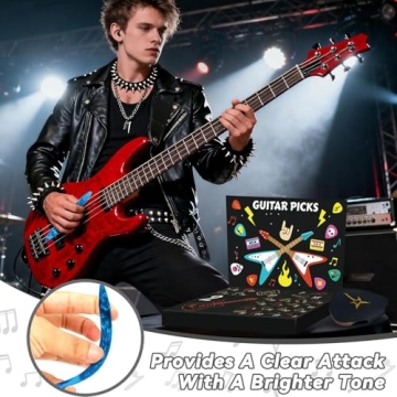 Guitar Pick Advent Calendar for Musicians of All Ages