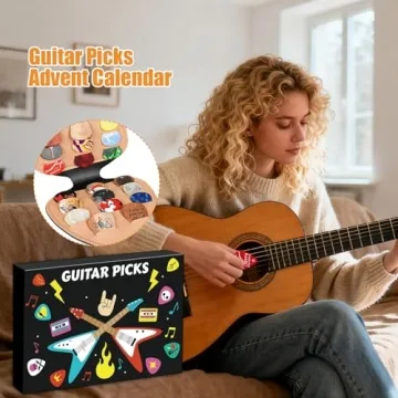 Guitar Pick Advent Calendar for Musicians of All Ages