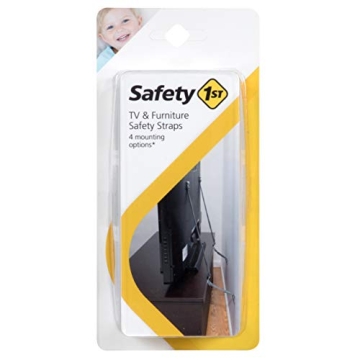 Safety 1st Universal TV & Furniture Safety Straps - Secure Your Home