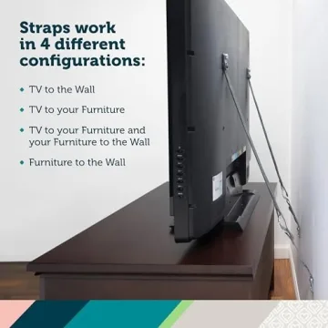 Safety 1st Universal TV Furniture Safety Straps Secure