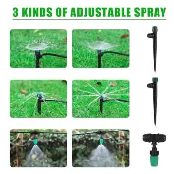 Effortless NRWRTY Drip Irrigation Kit for All Gardens