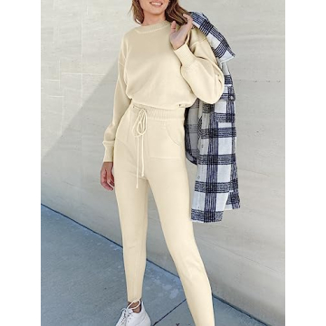 Stylish ANRABESS Women's Two Piece Sweater Sets