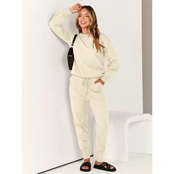 Stylish ANRABESS Women's Two Piece Sweater Sets