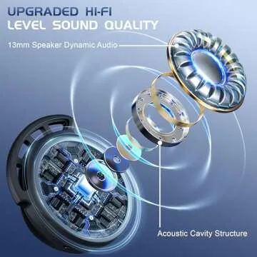 IAMJOY Wireless Gaming Earbuds - 20ms Low Latency Audio