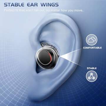 IAMJOY Wireless Gaming Earbuds - 20ms Low Latency Audio