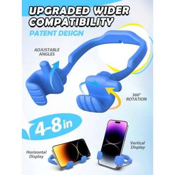 Unique 360° Adjustable Thumbs Up Phone Stand Gift