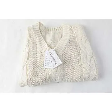 Damorong Womens Plus Size Chunky Cable Knit Sweaters V Neck Batwing Sleeve Loose Slouchy Pullover Tops