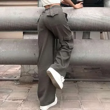 NUFIWI Women Baggy Jeans Stylish Vintage Comfortable Wear