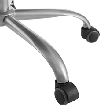 Stylish Linon Brooklyn Sherpa Office Chair in Ivory