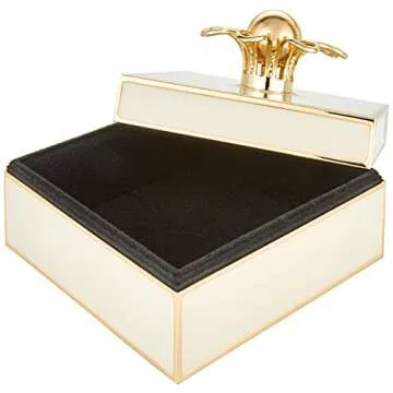Kate Spade Keaton Street Cream Jewelry Box