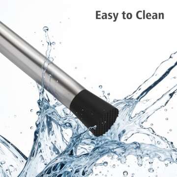 Ohtomber 8" Stainless Steel Muddler for Cocktails