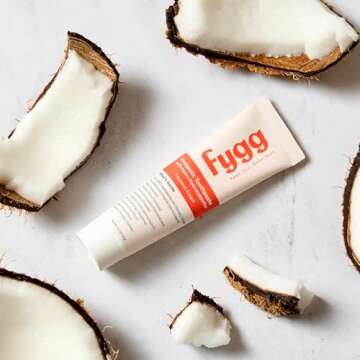 Fygg Nano Hydroxyapatite Toothpaste with Prebiotics (Coconut Cream, 4 Oz) - Fluoride & SLS Free Toothpaste with Hydroxyapatite - nHA Toothpaste for Sensitive Teeth - Remineralizing Toothpaste