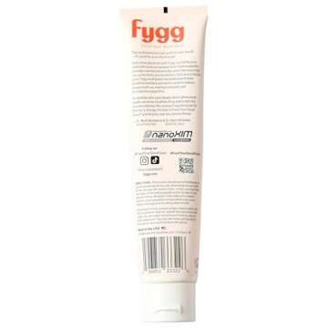 Fygg Nano Hydroxyapatite Toothpaste with Prebiotics (Coconut Cream, 4 Oz) - Fluoride & SLS Free Toothpaste with Hydroxyapatite - nHA Toothpaste for Sensitive Teeth - Remineralizing Toothpaste