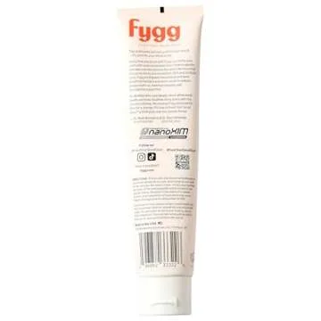 Fygg Nano Hydroxyapatite Toothpaste with Prebiotics (Coconut Cream, 4 Oz) - Fluoride & SLS Free Toothpaste with Hydroxyapatite - nHA Toothpaste for Sensitive Teeth - Remineralizing Toothpaste